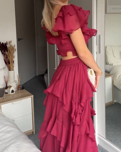 Elisa | Ruffled Dress