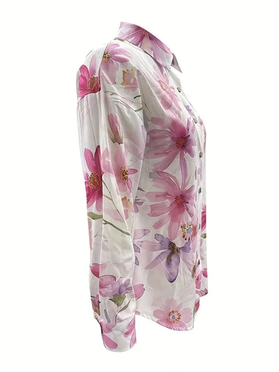 Gaida Blouse | Floral Lightweight Top