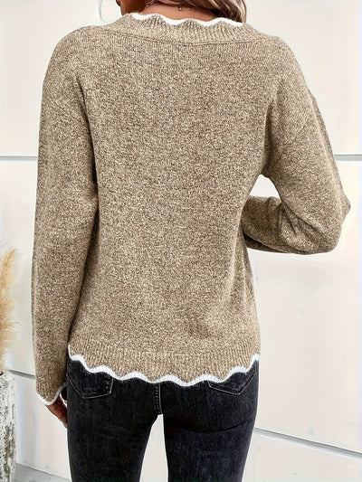 Isla | Long Sleeve Autumn Sweater