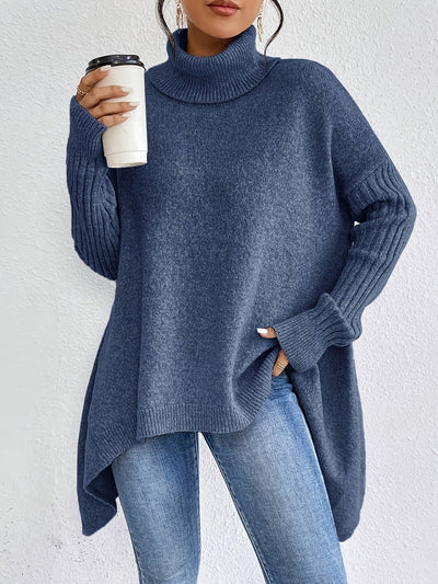 Taylor | High Neck Sweater