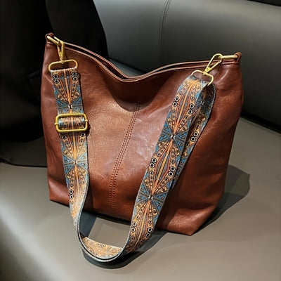 Miranda | Wide Strap Shoulder Bag