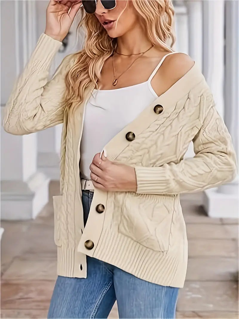 Elizabeth | Elegant Winter Cardigan
