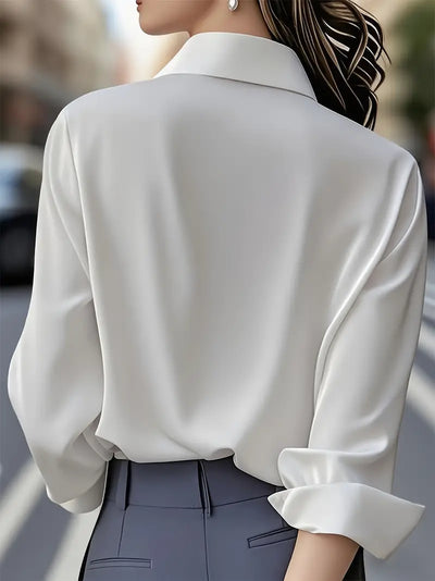 Ariana | Long Sleeve Button Down Shirt