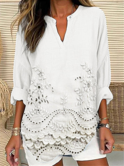 Aria™ - Elegant Printed Top