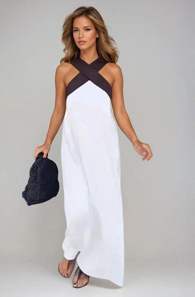 Nyra | Halter Maxi Dress