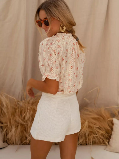 Mirelle | Romantic Floral Blouse