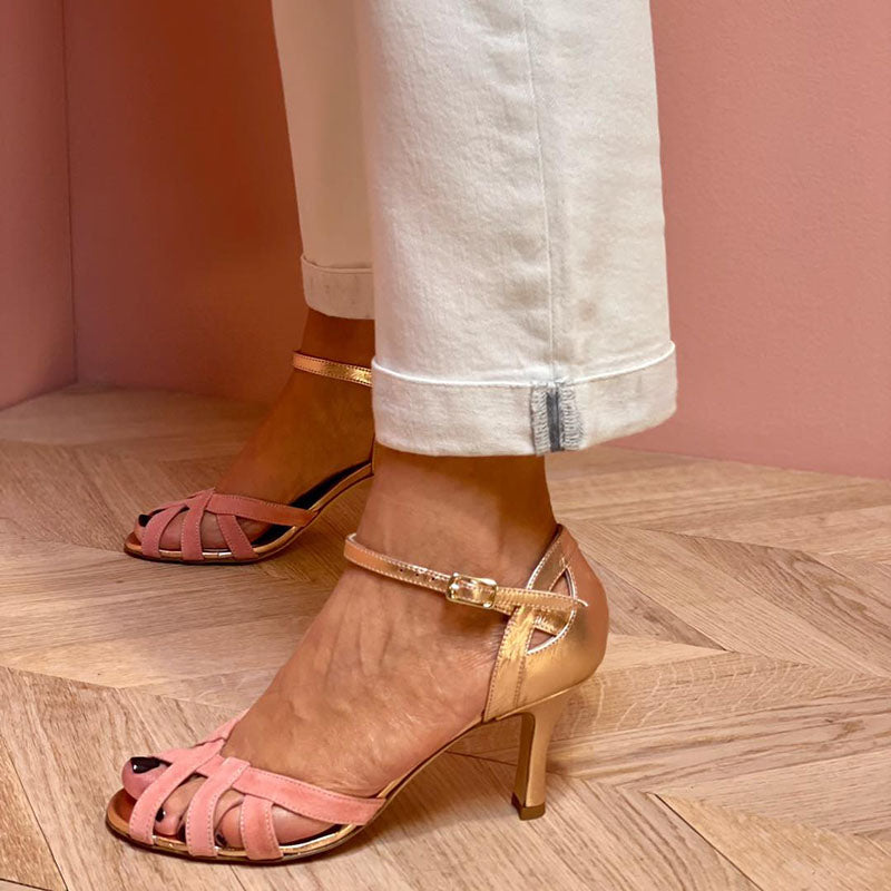 Korvia – Sandals with Narrow Heel (Almost Sold Out)