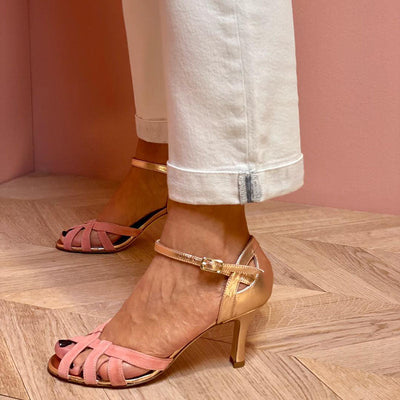 Korvia – Sandals with Narrow Heel (Almost Sold Out)