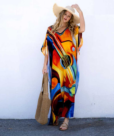 Elegant Plush Kaftan
