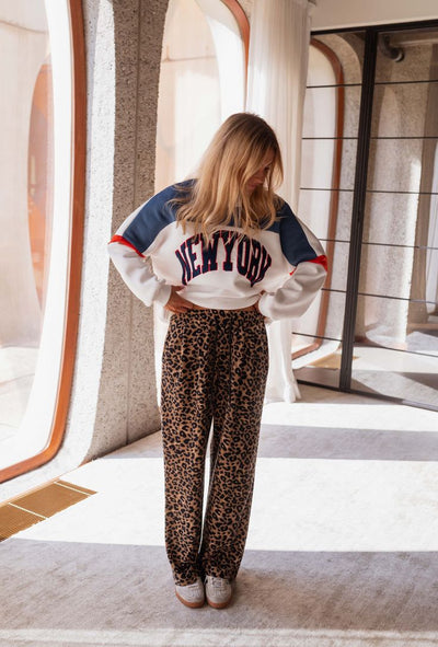 Mira™ | Leopard Print Pants with Urban Comfort