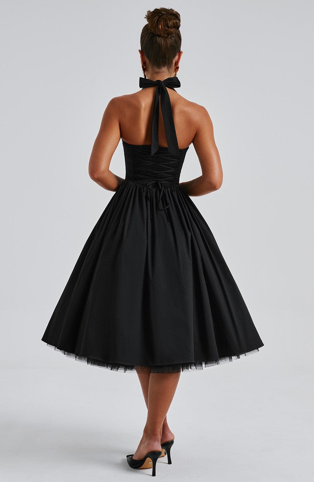 Cressida – Midi Dress with Natural Elegance
