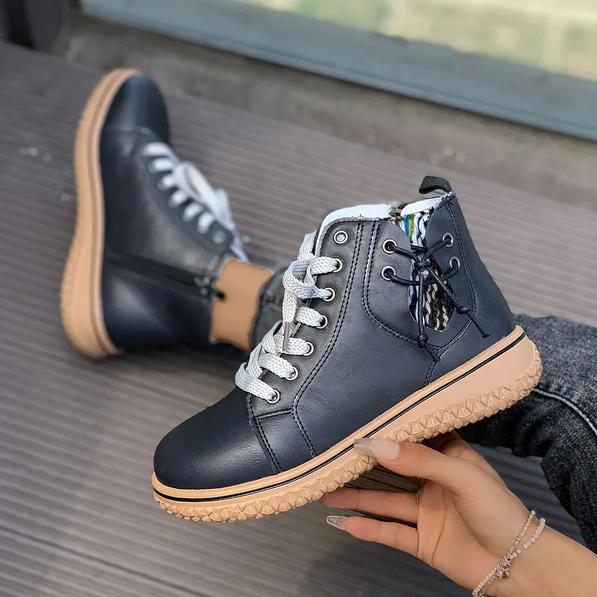 Tracy | Lace Up Ankle Boots
