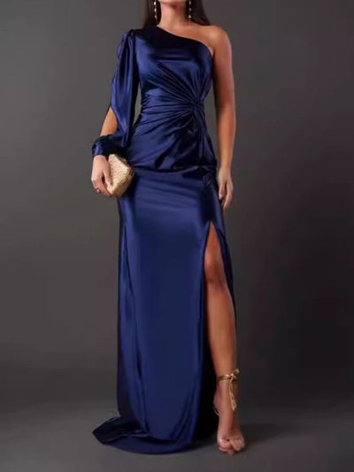 Alaysia™ | Long Dress Women Black Summer