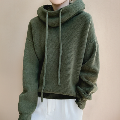 Sheila - Cozy Hooded Pullover Style