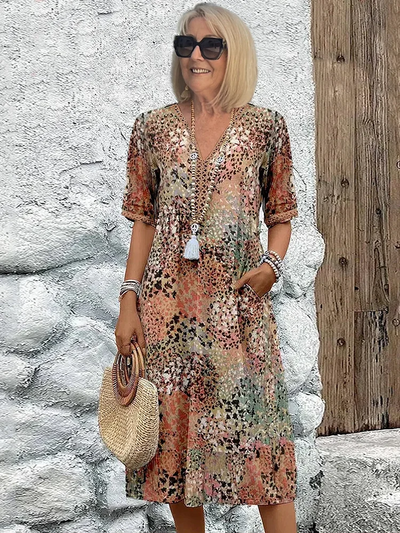 Dania™ | Vibrant Everyday Midi with Pockets