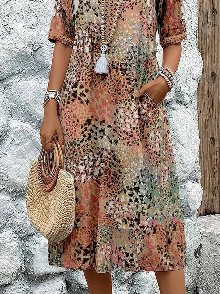 Dania™ | Vibrant Everyday Midi with Pockets
