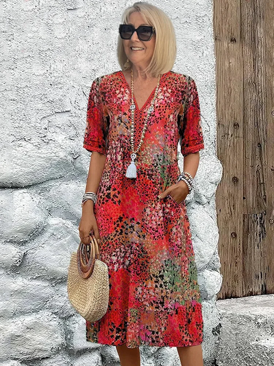 Dania™ | Vibrant Everyday Midi with Pockets