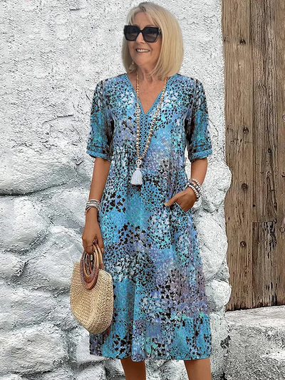 Dania™ | Vibrant Everyday Midi with Pockets