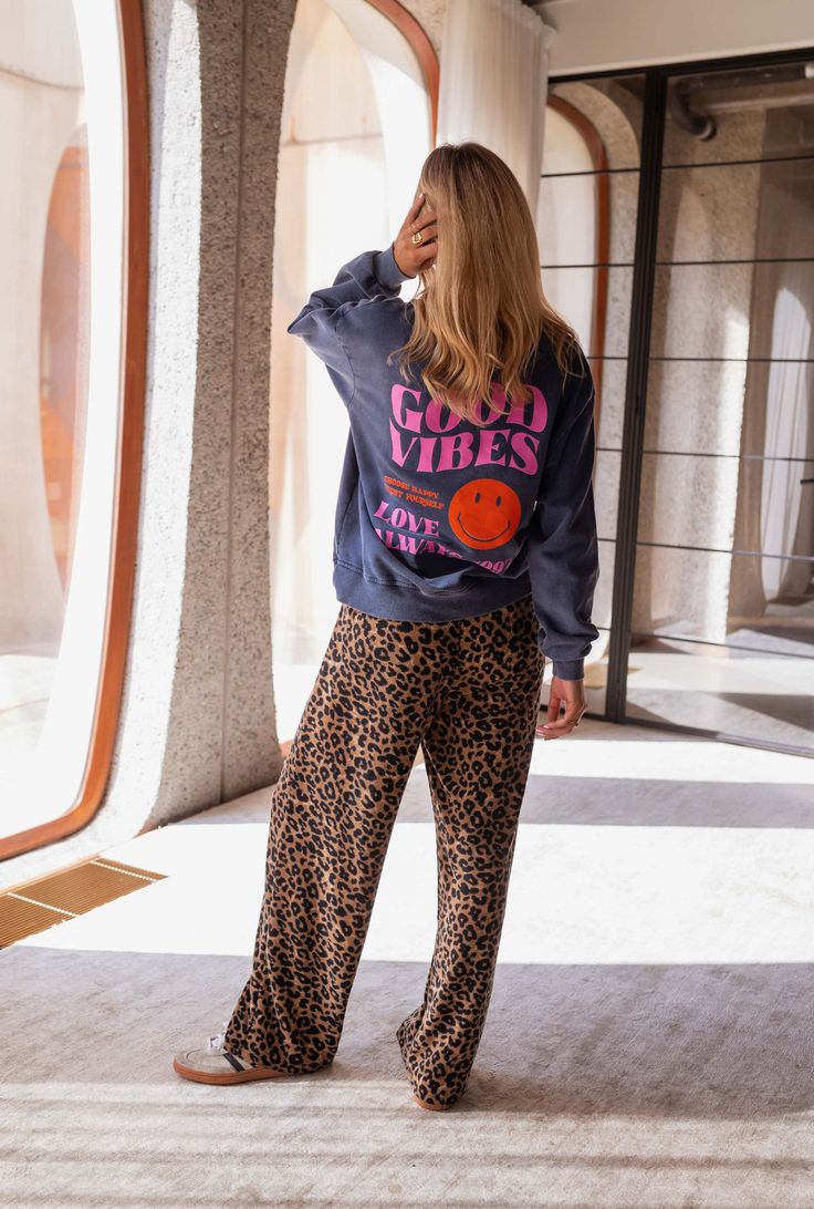 Mira™ | Leopard Print Pants with Urban Comfort