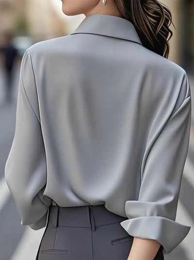 Ariana | Long Sleeve Button Down Shirt