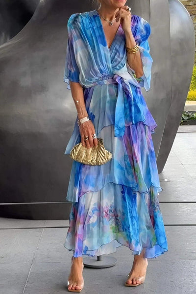 Jade | Stylish Elegant Layered Dress