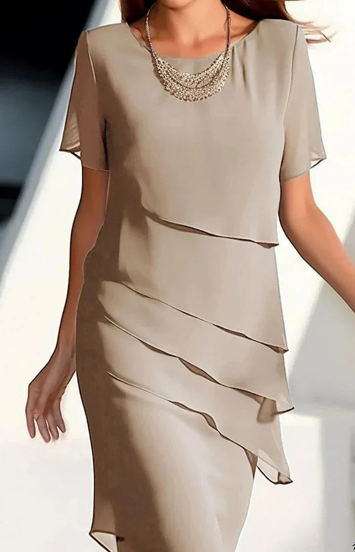 LÉA | Elegant Pleated and Airy Dress