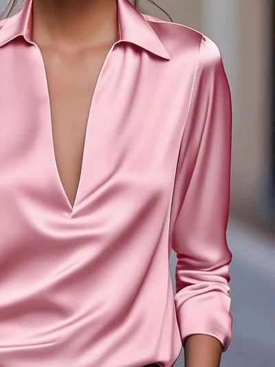 Nadene | Premium V-Neck Blouse