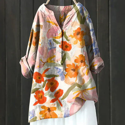 Sofia | Flowy Floral Comfort Top