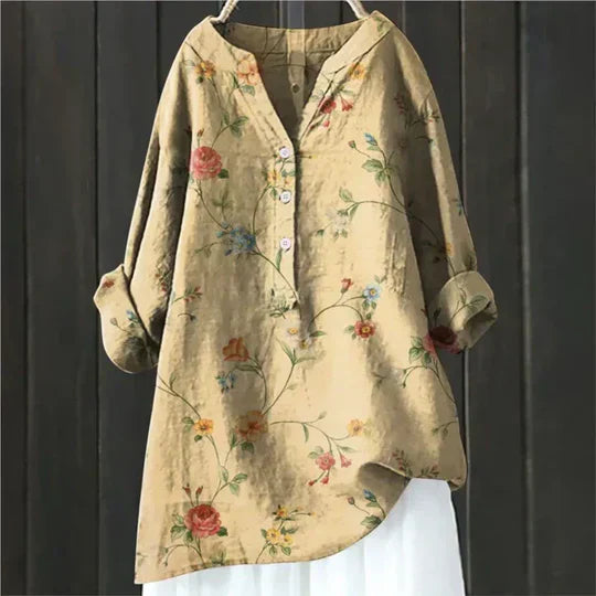 Sofia | Flowy Floral Comfort Top