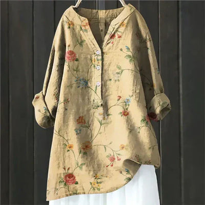 Sofia | Flowy Floral Comfort Top