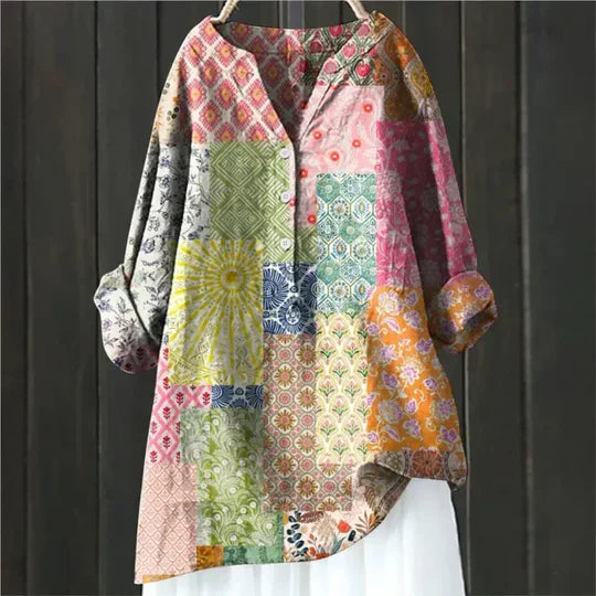 Sofia | Flowy Floral Comfort Top