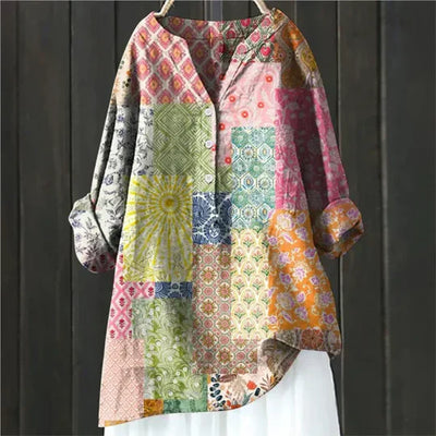 Sofia | Flowy Floral Comfort Top
