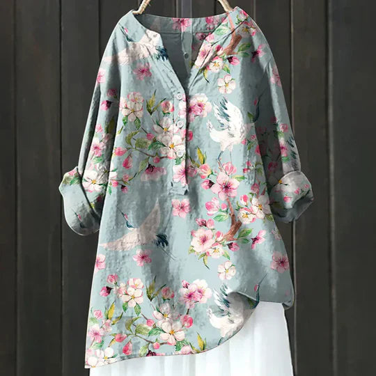 Sofia | Flowy Floral Comfort Top