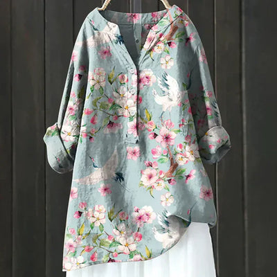Sofia | Flowy Floral Comfort Top