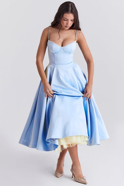 Cindy – Midi Tulle Dress with Romantic Charm