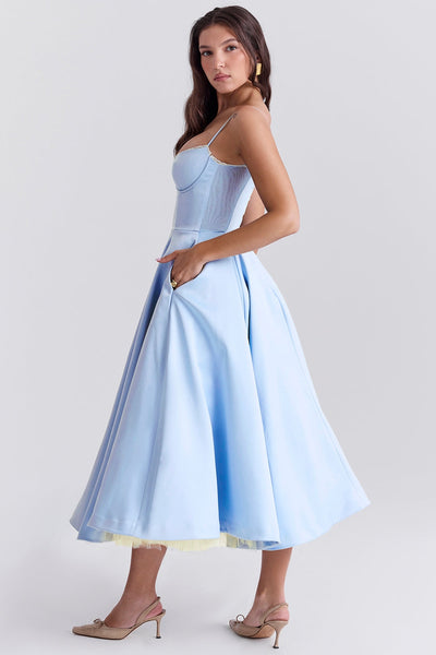 Cindy – Midi Tulle Dress with Romantic Charm