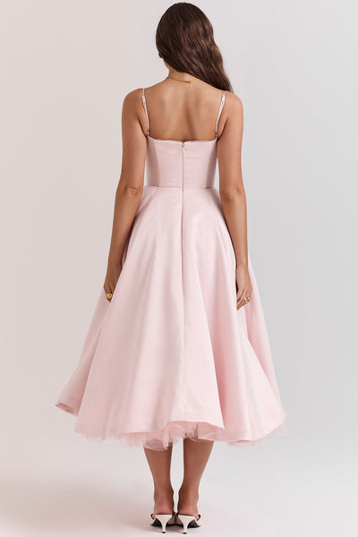 Cindy – Midi Tulle Dress with Romantic Charm