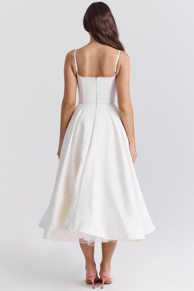Cindy – Midi Tulle Dress with Romantic Charm