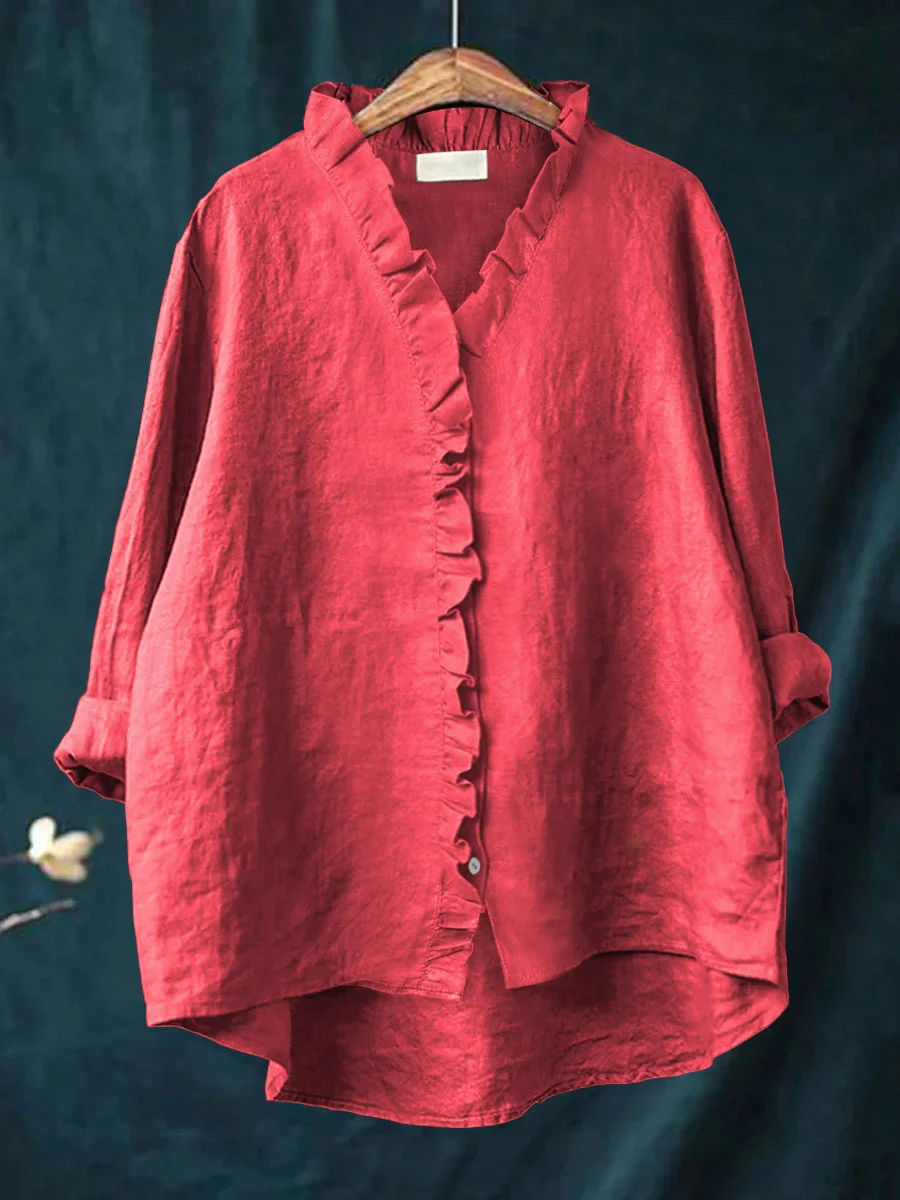 Dianarra | Ruffled Shirt