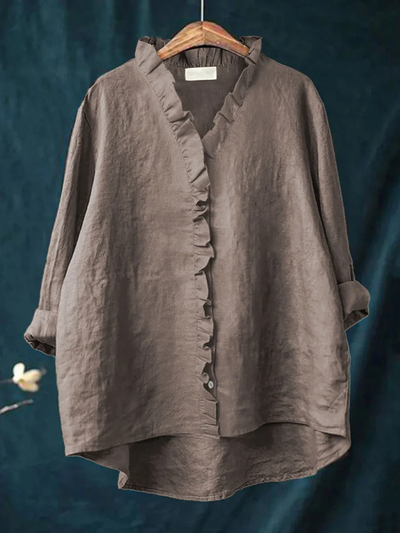 Dianarra | Ruffled Shirt