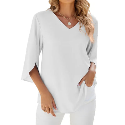 Belinda™ | V-Neck Blouse