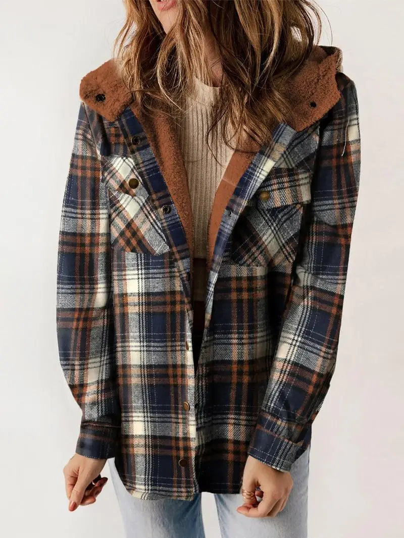 Cathy™ | Cozy Plaid Jacket