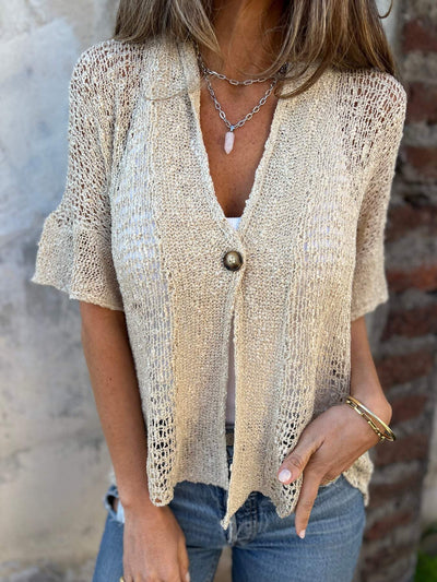Barbara™ | Elegant Textured Top