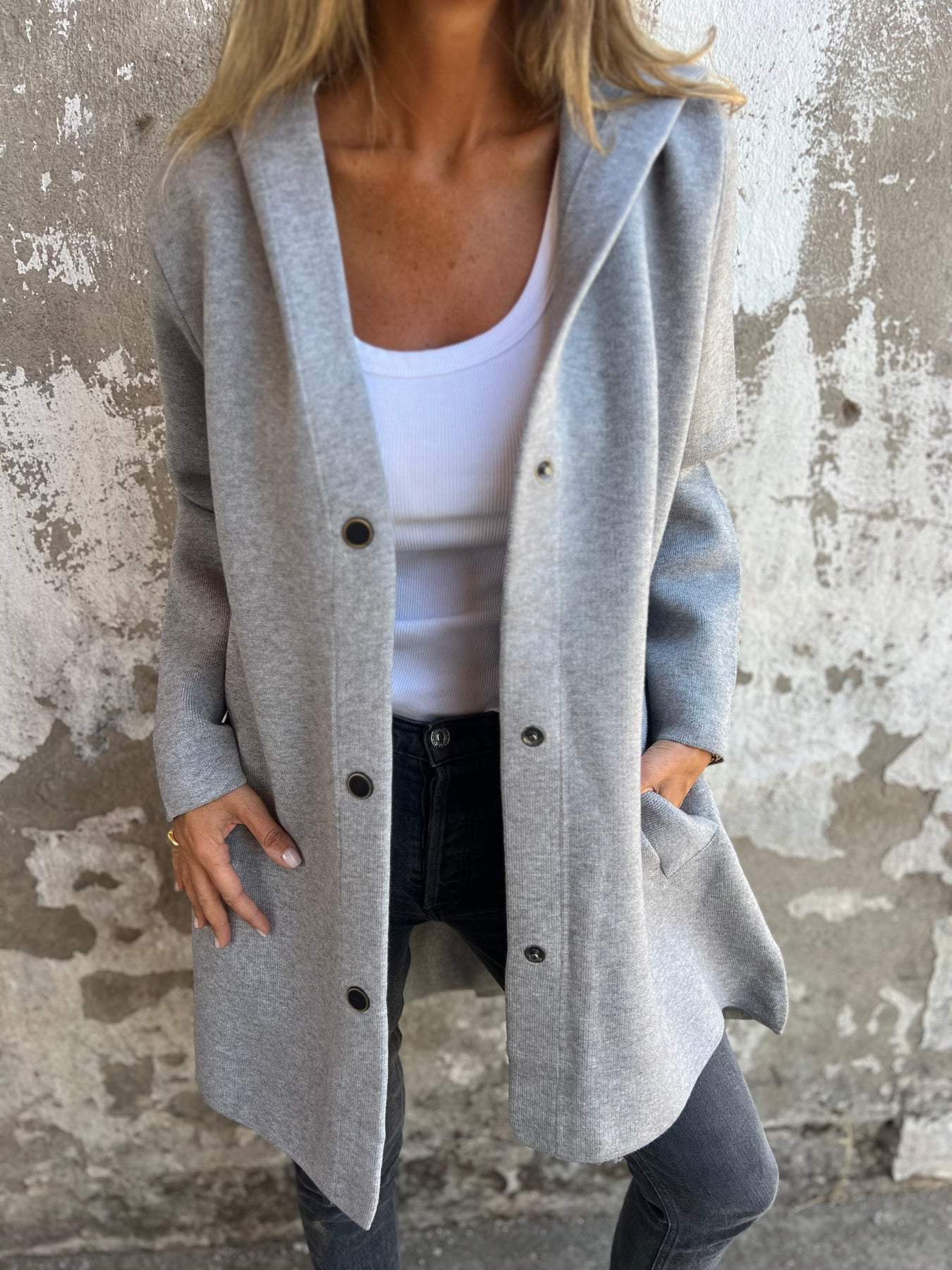 Jacqueline | Casual Hoodie Jacket