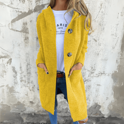 Lorène | Elegant Long Women’s Cardigan