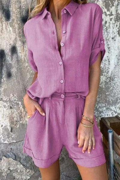 Livia™ | Airy linen set for summer relaxation