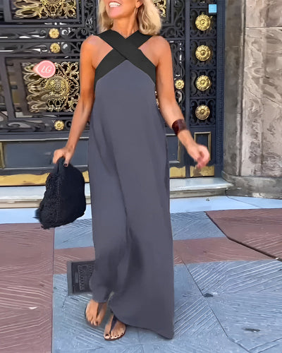 Delphine | Cross-Style Dress