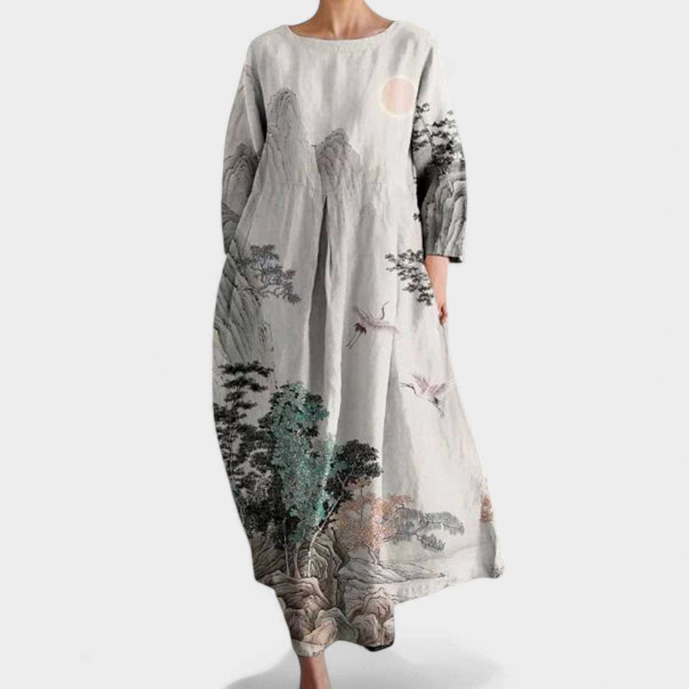 ANA | Dress with V-Neck