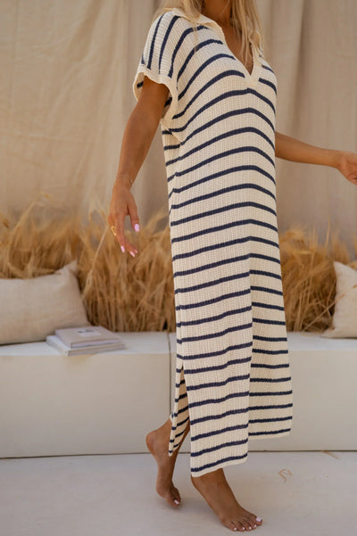 Sophia™ | Striped Knitted Summer Dress