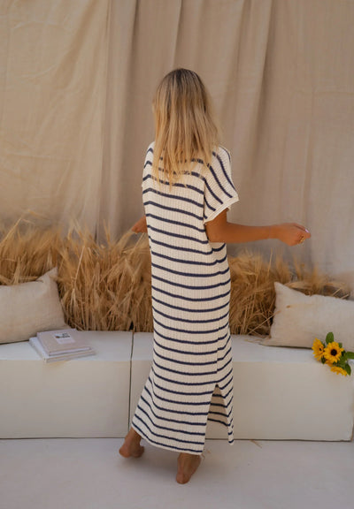 Sophia™ | Striped Knitted Summer Dress